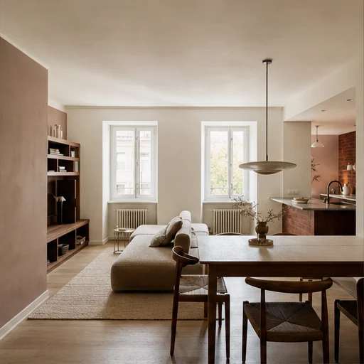 Vue du projet L’Appartement des Matières